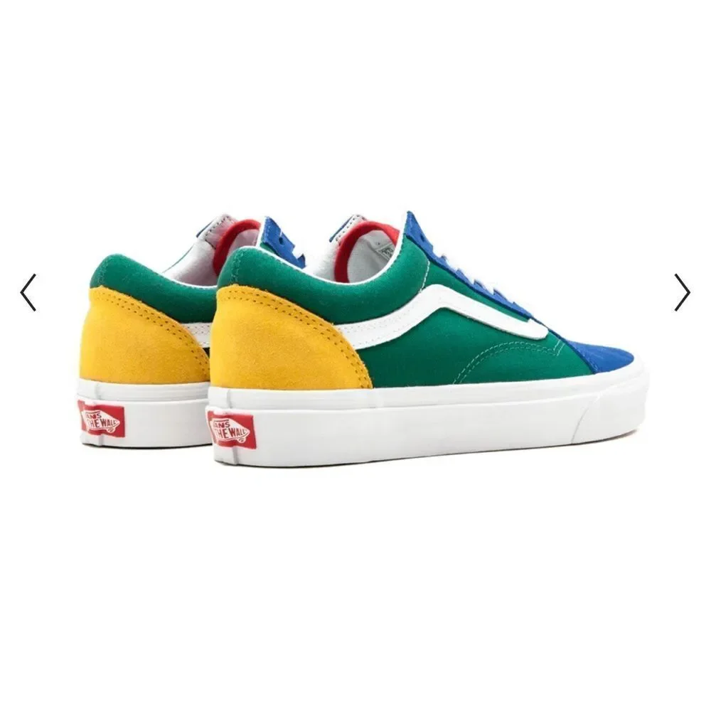 Vans Blue and Green Sneakers YACHT CLUB OLD SKOOL